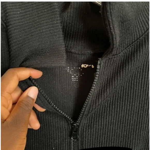 Fashion Nova Black Zip Jumpsuit - Picture 2 of 3